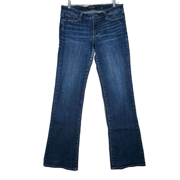Lucky Brand Jeans Womens 10 30 Sweet Boot Cut Low Rise‎ Casual Fading Whiskering - Picture 1 of 11